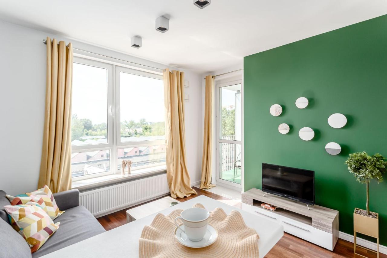 Chill Apartments Mokotow Business Park Warschau Exterior foto